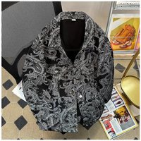 Men’s Clothing Printed Denim Jacket Men’s Spring And Autumn Retro All Match Tops High Street Retro Fashion Brand Jacket Men’s Clothing Printed Denim Jacket Men’s Spring And Autumn Retro All Match Tops High Street Retro Fashion Brand Jacket