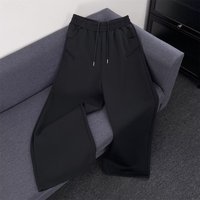 Minimalist Straight-Leg Sweatpants Casual Drop-Crotch Joggers For Men M-, Poly-Cotton Blend, Wrinkle-Free, Versatile Streetwear Minimalist Straight-Leg Sweatpants Casual Drop-Crotch Joggers For Men M-, Poly-Cotton Blend, Wrinkle-Free, Versatile Streetwear