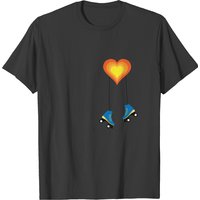 Roller Skates Heart Gift Idea Skating Skate shirt Roller Skates Heart Gift Idea Skating Skate shirt
