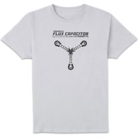 Back To The Future Powered By Flux Capacitor Shirt – White Back To The Future Powered By Flux Capacitor Shirt – White