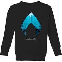 Aquaman Deep Kids’ Sweatshirt – Black – – Aquaman Deep Kids’ Sweatshirt – Black – –