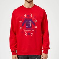 Harry Potter Christmas Sweater Christmas Jumper – Red Harry Potter Christmas Sweater Christmas Jumper – Red
