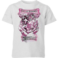 Harry Potter Triwizard Tournament Hogwarts Kids’ Shirt – Grey – – Harry Potter Triwizard Tournament Hogwarts Kids’ Shirt – Grey – –