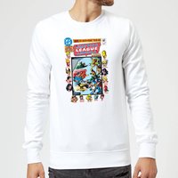 Justice League Crisis On Earth-Prime Cover Sweatshirt – White Justice League Crisis On Earth-Prime Cover Sweatshirt – White
