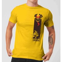 Samurai Jack Samurai Stripe Men’s Shirt – Yellow Samurai Jack Samurai Stripe Men’s Shirt – Yellow