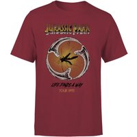 Jurassic Park Life Finds A Way Tour Unisex Shirt – Burgundy Jurassic Park Life Finds A Way Tour Unisex Shirt – Burgundy