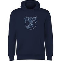 Jurassic Park Logo Metal Hoodie – Navy Jurassic Park Logo Metal Hoodie – Navy