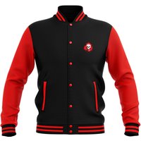 Grimmfest Logo Varsity Jacket – RedBlack Grimmfest Logo Varsity Jacket – RedBlack