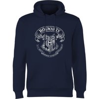Harry Potter Hogwarts Crest Hoodie – Navy Harry Potter Hogwarts Crest Hoodie – Navy