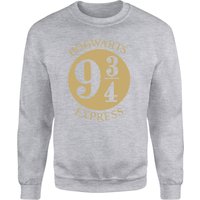 Harry Potter Platform Sweatshirt – Grey Harry Potter Platform Sweatshirt – Grey