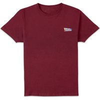 Back To The Future Men’s Shirt – Burgundy