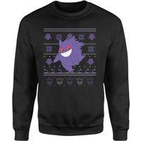 Pokemon Gengar Christmas Christmas Jumper – Black Pokemon Gengar Christmas Christmas Jumper – Black