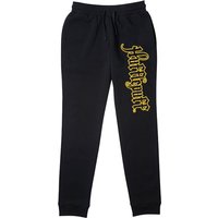Harry Potter Hufflepuff Script Joggers – Black Harry Potter Hufflepuff Script Joggers – Black