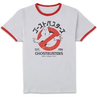 Ghostbusters EST. Unisex Ringer Shirt – WhiteRed Ghostbusters EST. Unisex Ringer Shirt – WhiteRed