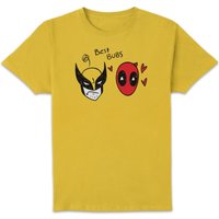 Deadpool & Wolverine Best Bubs Scribble Unisex Shirt – Yellow Deadpool & Wolverine Best Bubs Scribble Unisex Shirt – Yellow