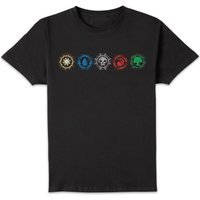 Magic: The Gathering Mana Symbols Unisex Shirt – Black – Magic: The Gathering Mana Symbols Unisex Shirt – Black –
