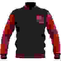 Magic: The Gathering Mountain Roundel Varsity Jacket – BlackRed Magic: The Gathering Mountain Roundel Varsity Jacket – BlackRed