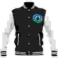 Magic: The Gathering Island Roundel Varsity Jacket – BlackWhite Magic: The Gathering Island Roundel Varsity Jacket – BlackWhite