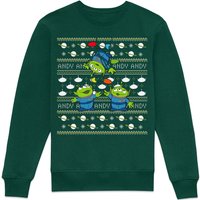 Disney Toy Story Aliens Christmas Jumper Sweatshirt – Green Disney Toy Story Aliens Christmas Jumper Sweatshirt – Green