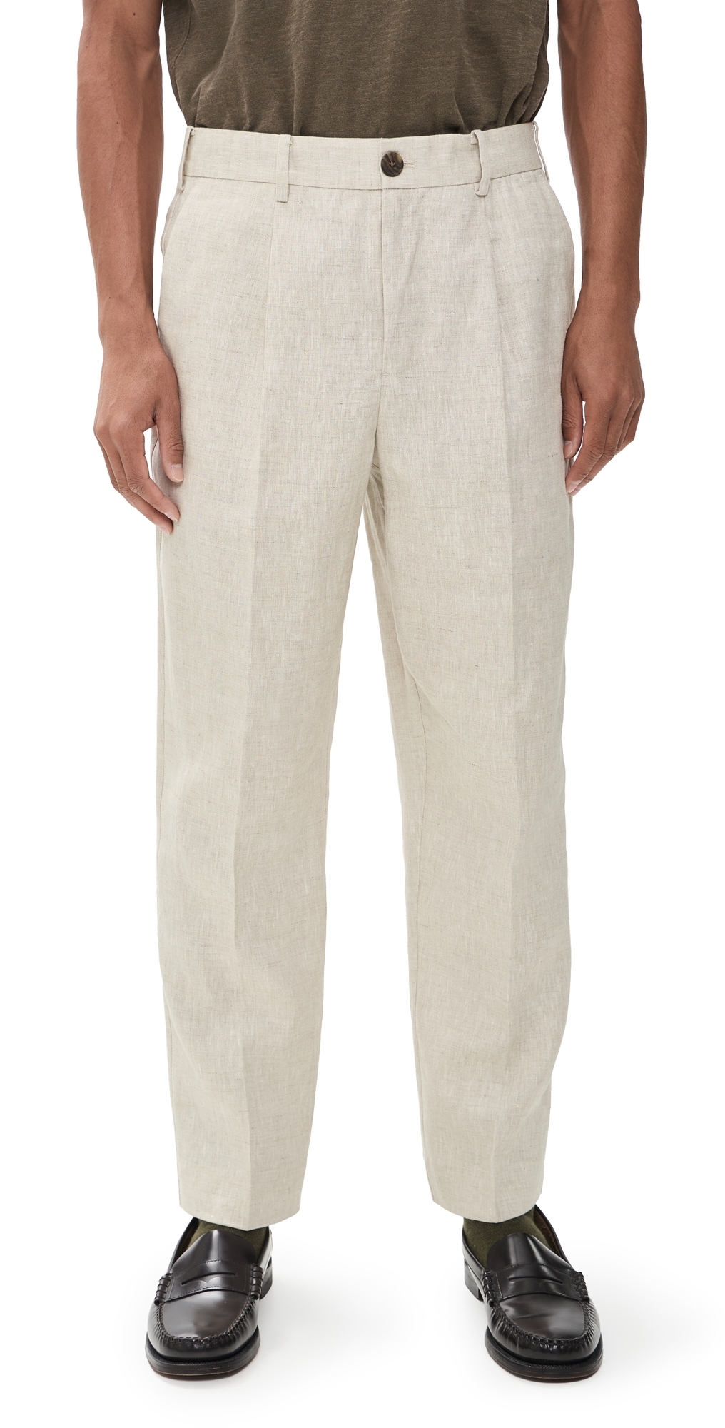 Wax London Aubyn Linen Trousers Natural Wax London Aubyn Linen Trousers Natural
