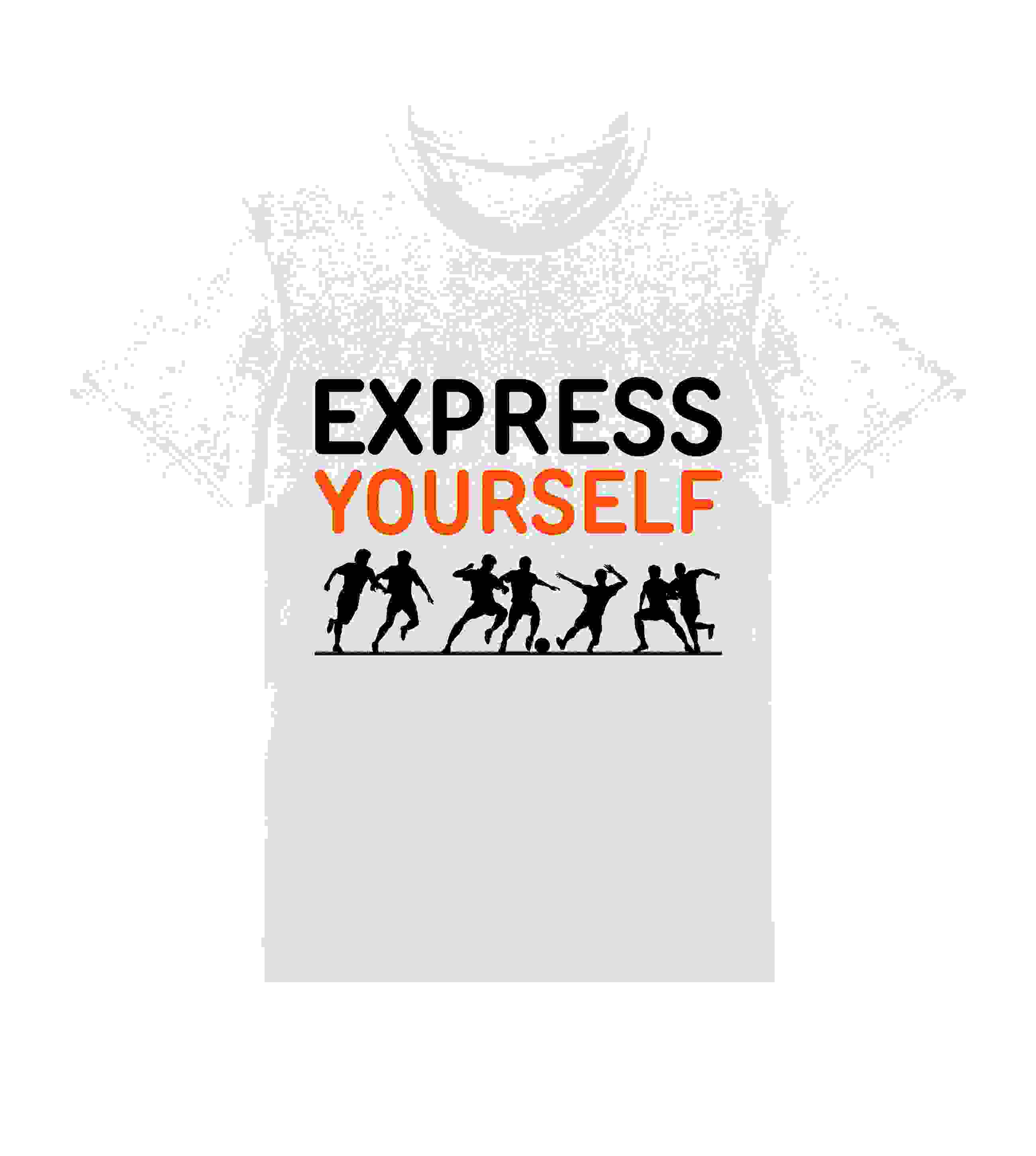 Express Yourself Action Edition – Men’s Regular Shirt – White men Express Yourself Action Edition – Men’s Regular Shirt – White men