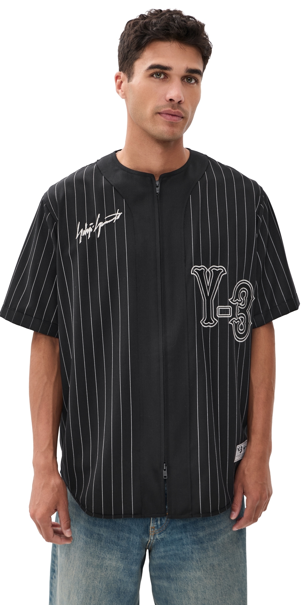 Y- Elite Baseball Shirt Black Y- Elite Baseball Shirt Black