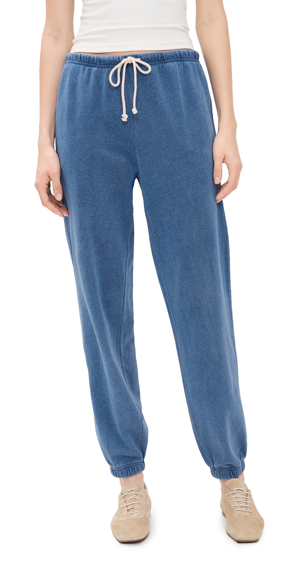 Z Supply Downtown Knit Joggers Calypso Blue Indigo Z Supply Downtown Knit Joggers Calypso Blue Indigo
