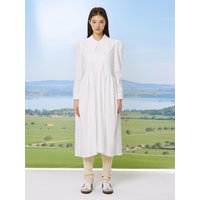 GOCORI Long One-Piece Dress [White]